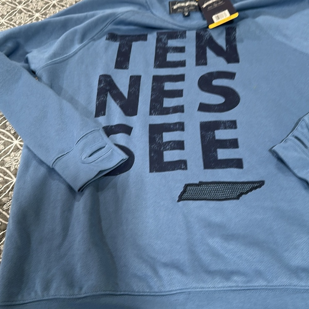State of Mind Blue Crewneck Sweatshirt New M Tennessee - Picture 8 of 10